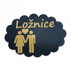 Cedulka na dveře Ložnice