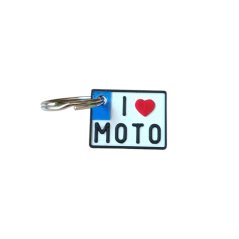 SPZ moto klíčenka I love moto